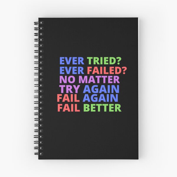 Item preview, Ever Tried Ever Failed designed and sold by Thetruemo.