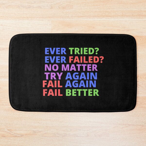 Item preview, Ever Tried Ever Failed designed and sold by Thetruemo.