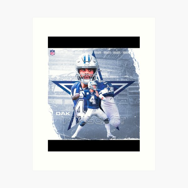 DEZ BRYANT Ezekiel Elliott Dak Prescott DALLAS COWBOYS PIXEL ART