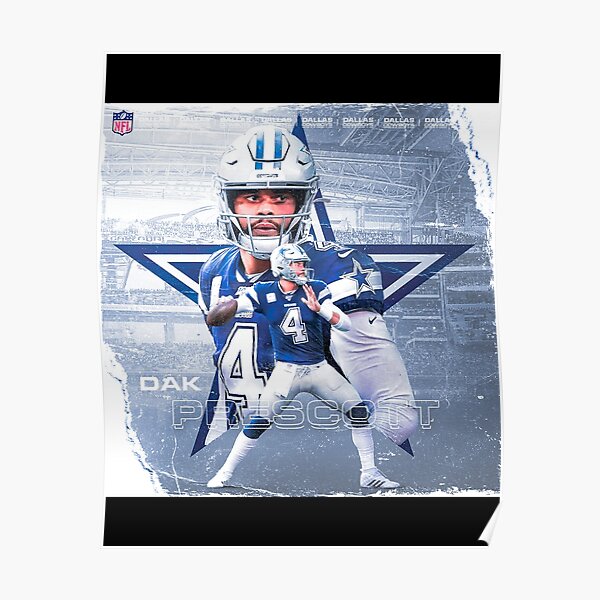 Dak Prescott Poster [Multiple Sizes] Nfl Football 01A #Football