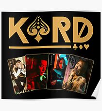 K.A.R.D cards Poster