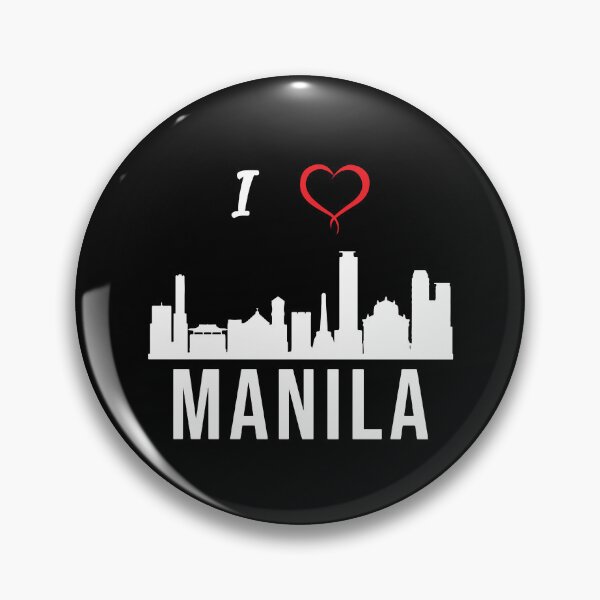 Item preview, I love Manila Skyline Filipino Culture Philippines designed and sold by alltheprints.