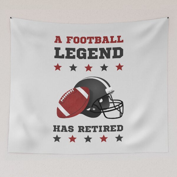 Item preview, A Football Legend Has Retired designed and sold by 9N20.