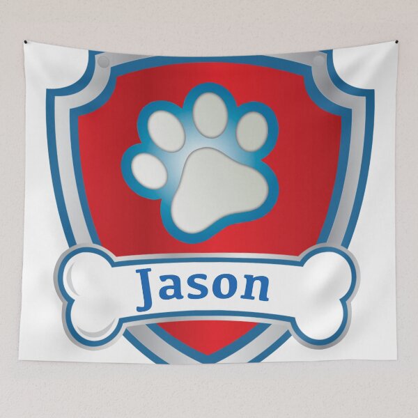 Item preview, Jason Name Paw Patroller  designed and sold by RMSartZ.
