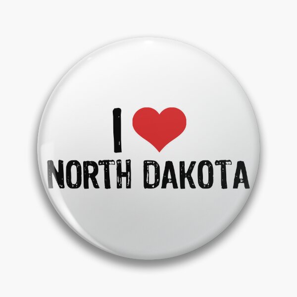 Item preview, I Love North Dakota designed and sold by The "I Love Everything" Shop.