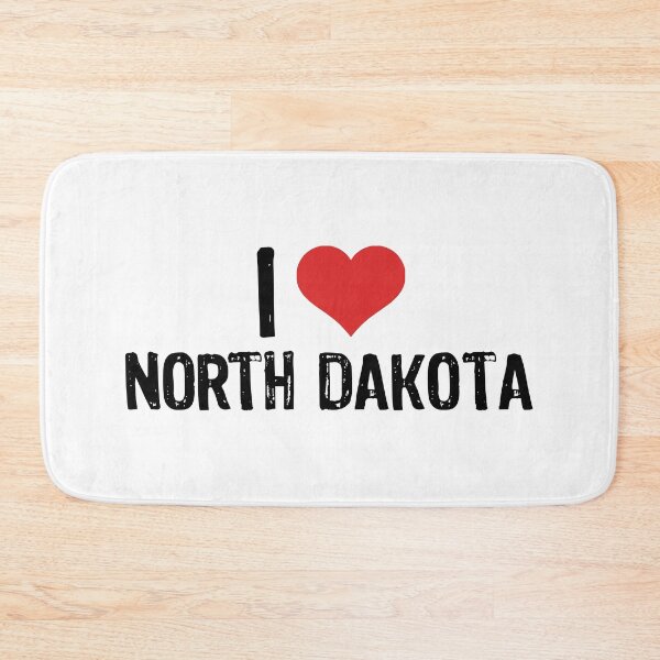 Item preview, I Love North Dakota designed and sold by The "I Love Everything" Shop.