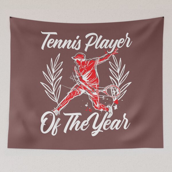 Artikelvorschau, Tennisspieler des Jahres Singles Doubles Racquet Sport T-Shirt entworfen und verkauft von hamnfxd.