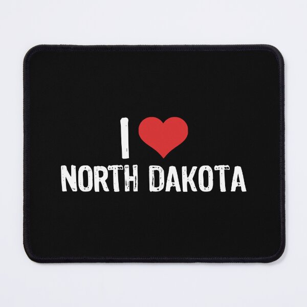 Item preview, I Love North Dakota designed and sold by The "I Love Everything" Shop.