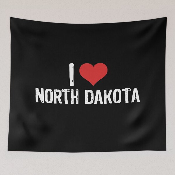 Item preview, I Love North Dakota designed and sold by The "I Love Everything" Shop.
