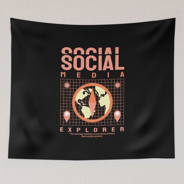 Item preview, Social Media Explorer designed and sold by IllustrT.