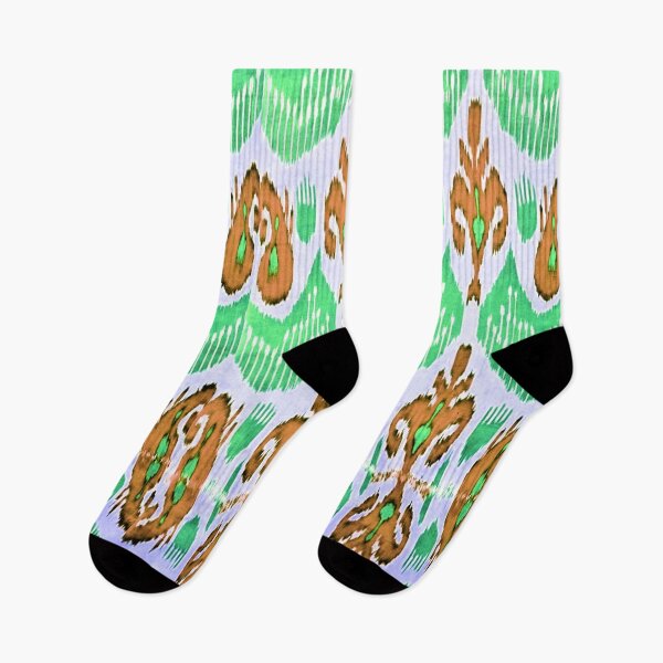 Item preview, Exotic flower ikat patterns designs - rainbow tribal designs designed and sold by LeFabriqueOuz.