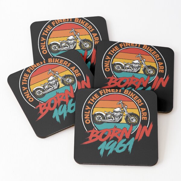 Item preview, 61 Year Old Biker. Born in 1961 61st Birthday Bike Motorbike designed and sold by boxoflyrics.