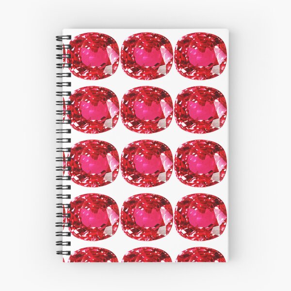 Item preview, Cushion Cut Ruby Gemstone Pattern – July Birthstone designed and sold by DigitalGemArt.