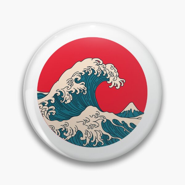 Item preview, Pop Socket Anime | Japanese Wave Art | Classic Wave Art designed and sold by player-502.