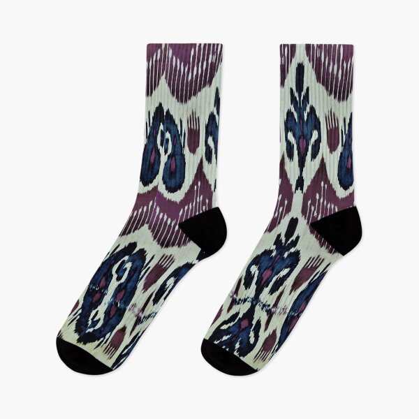 Item preview, Exotic flower ikat patterns designs - rainbow tribal designs designed and sold by LeFabriqueOuz.