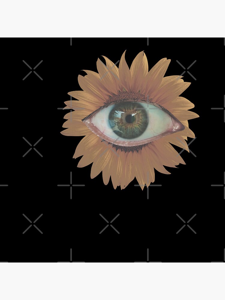 Weirdcore Dreamcore Sunflower Eye | Pin