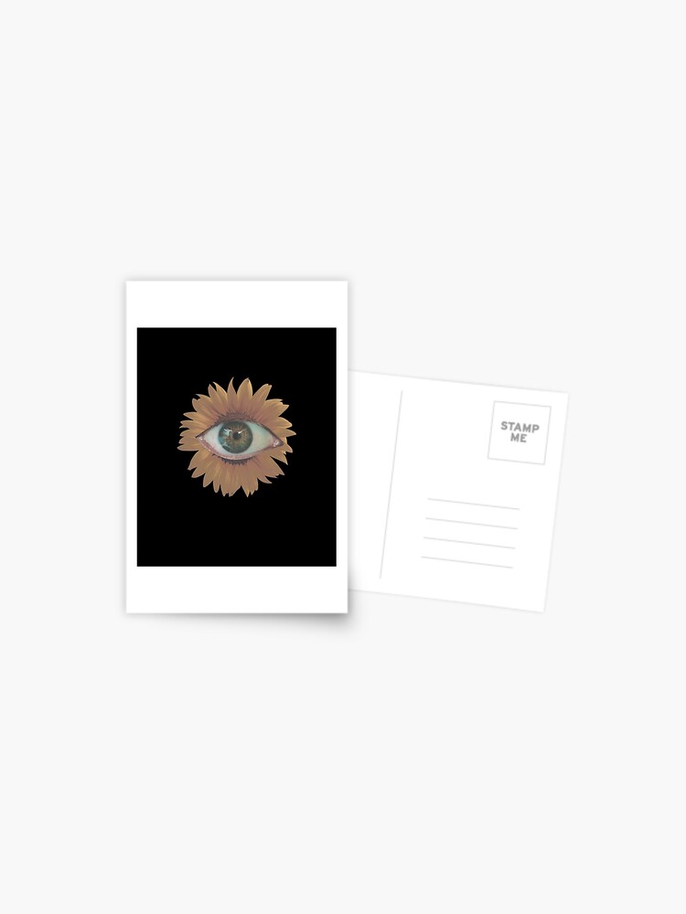 Weirdcore Dreamcore Sunflower Eye  Sticker for Sale by ghost888