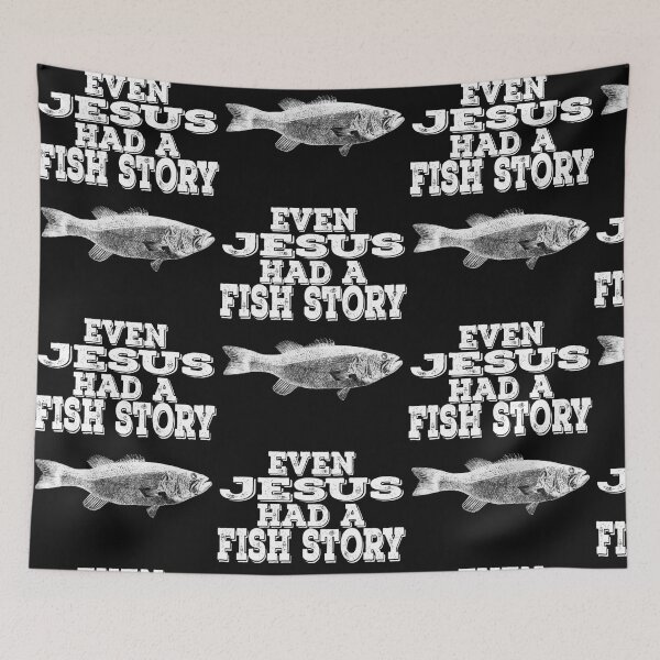 Item preview, Even Jesus Had A Fish Story Christian Fishing designed and sold by Berman True.