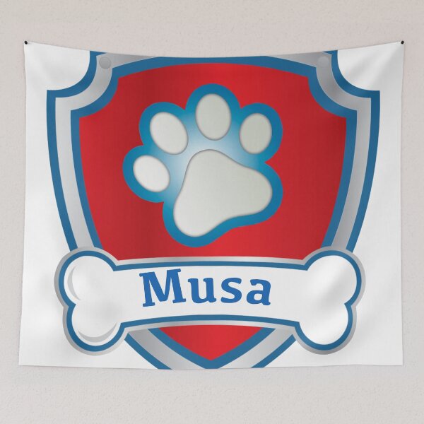Item preview, Musa Name Paw Patroller designed and sold by RMSartZ.
