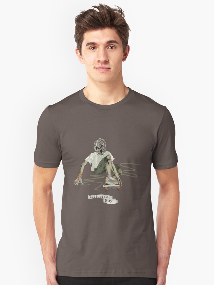 Alternate view of Trilobite Boy sk8 Slim Fit T-Shirt