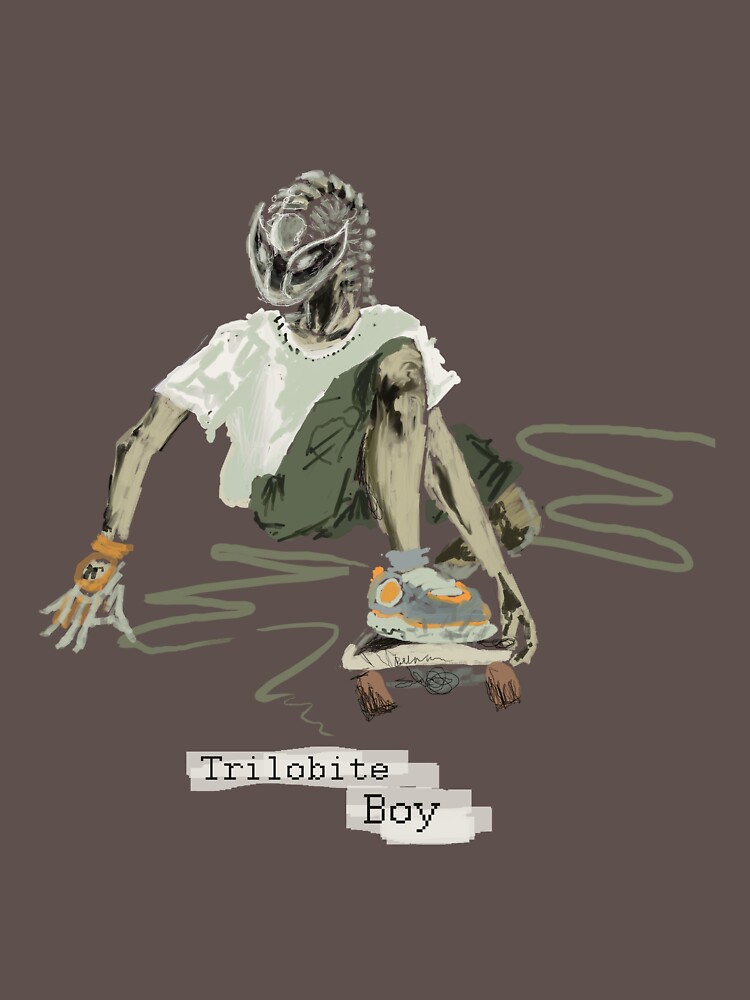 Trilobite Boy sk8 by flyingtrilobite