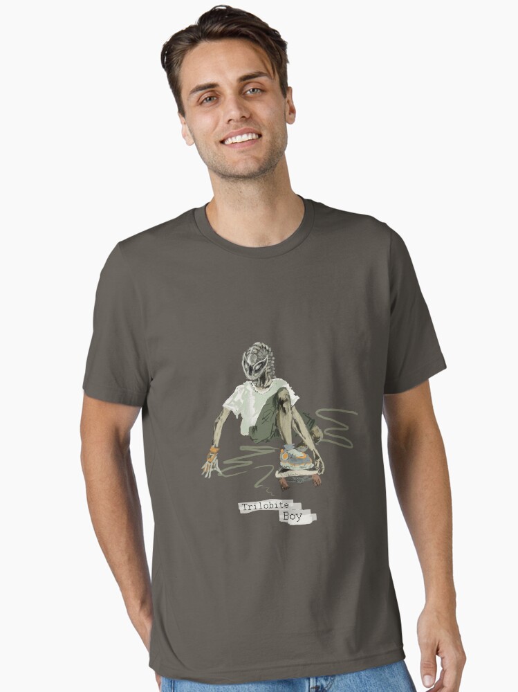 Thumbnail 2 of 7, Essential T-Shirt, Trilobite Boy sk8 designed and sold by flyingtrilobite.