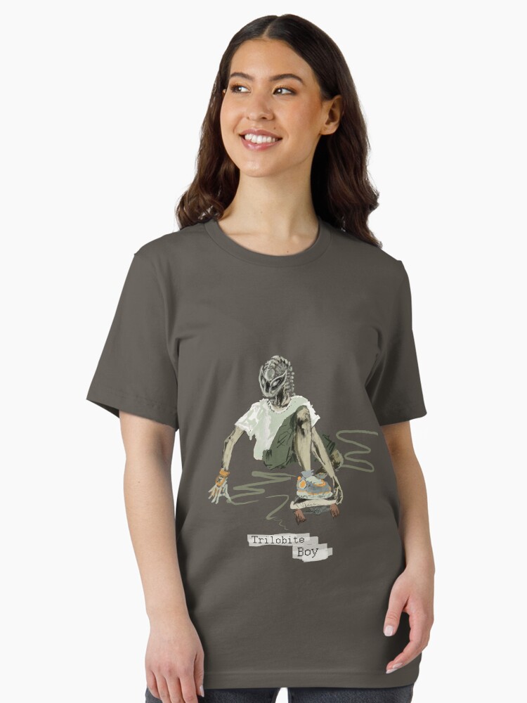Thumbnail 1 of 7, Essential T-Shirt, Trilobite Boy sk8 designed and sold by flyingtrilobite.