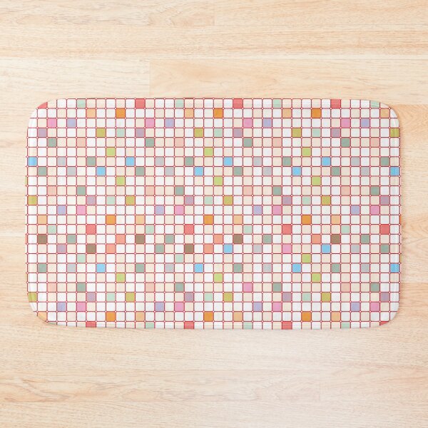 Item preview, Hypnotic multicolour squares designed and sold by contegaga.