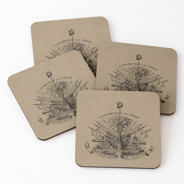 Item preview, Haiti: Vintage Coat of Arms designed and sold by oaurelien.