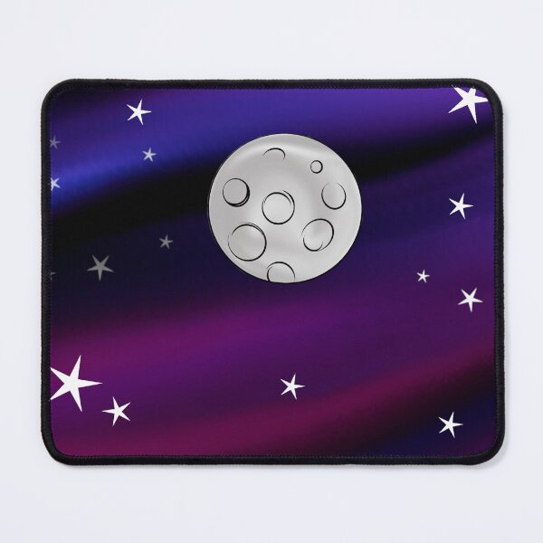 Item preview, background cosmos galaxy and moon designed and sold by Preety Padhiyar.