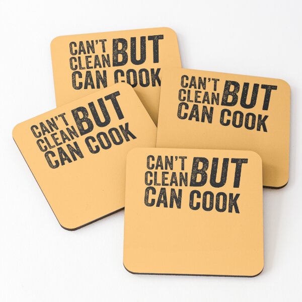 Item preview, Funny Chef Can't Clean But Can Cook designed and sold by champagnemoment.