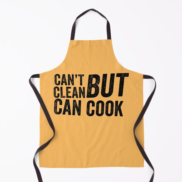 Item preview, Funny Chef Can't Clean But Can Cook designed and sold by champagnemoment.