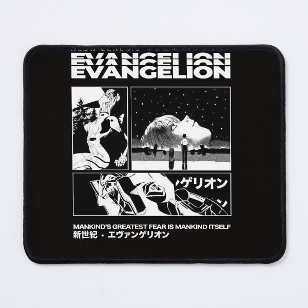 Item preview, Evangelion black and white designed and sold by pinw.