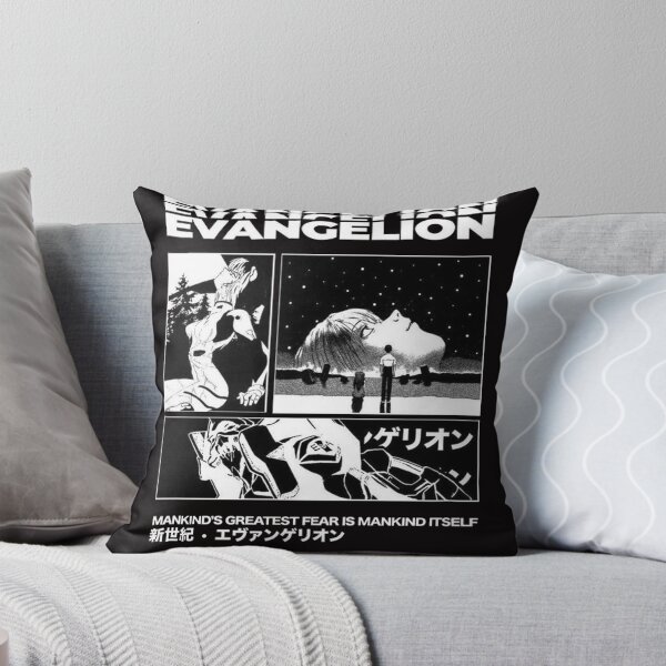 Item preview, Evangelion black and white designed and sold by pinw.