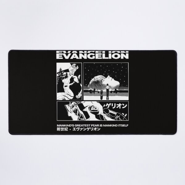 Item preview, Evangelion black and white designed and sold by pinw.