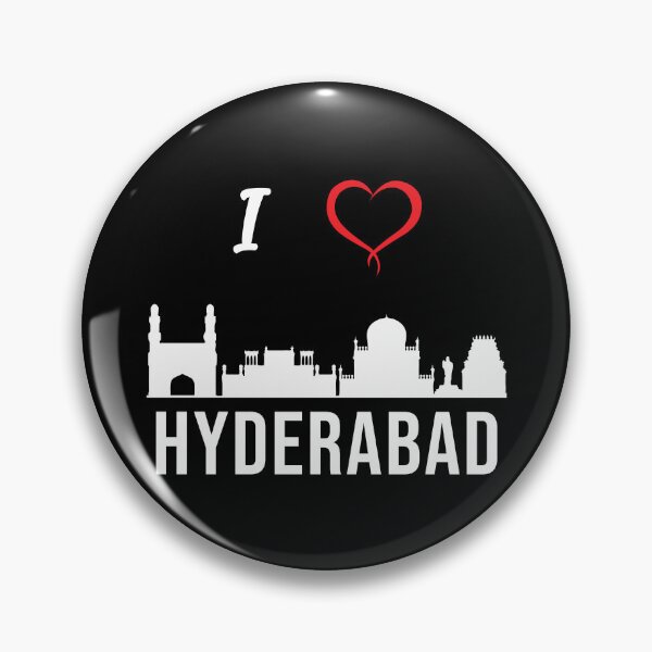 Item preview, I love Hyderabad Skyline Telugu Telangana Culture designed and sold by alltheprints.