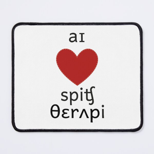 Item preview, I Heart Speech Therapy IPA designed and sold by SharonLux.