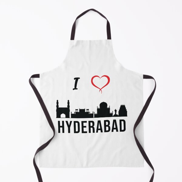 Item preview, I love Hyderabad Skyline Telugu Telangana Culture designed and sold by alltheprints.
