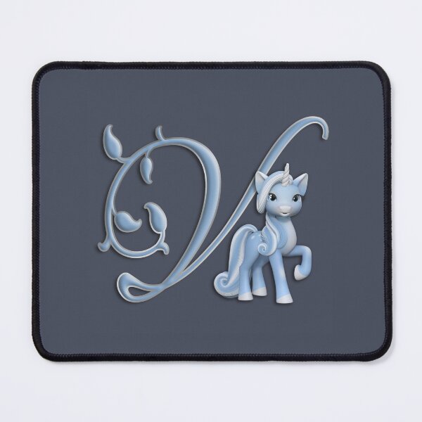 Item preview, Monogram V Custom Unicorn   designed and sold by Alondra.