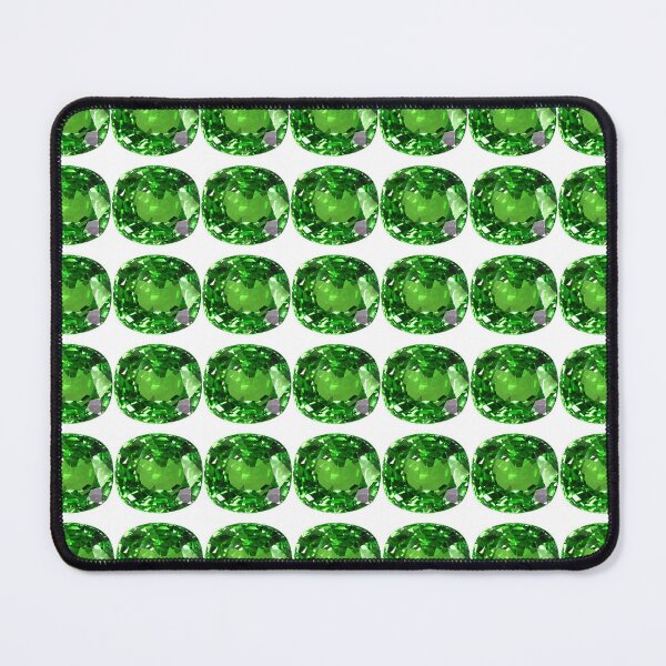 Item preview, Christmas gift, Cushion shaped Emerald, Birthstone of the Month May, Fine Green designed and sold by DigitalGemArt.