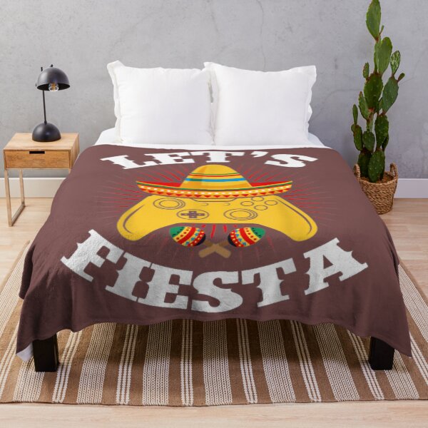 Item preview, Let's Fiesta Video Game Cinco De Mayo Gaming Controller T-Shirt designed and sold by hamnfxd.