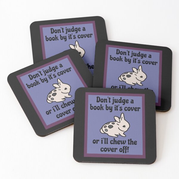 Item preview, Naughty Netherland Dwarf Warns - Dont Judge A Book By Its Cover or I Will Chew the Cover Off designed and sold by wigobun.
