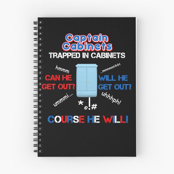 Item preview, Captain Cabinet For Mens Womens designed and sold by WandaKatherine6.