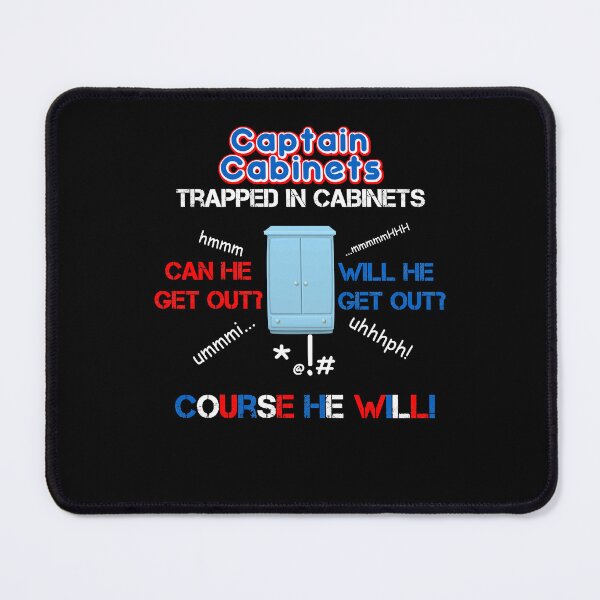 Item preview, Captain Cabinet For Mens Womens designed and sold by WandaKatherine6.