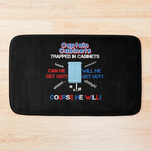 Item preview, Captain Cabinet For Mens Womens designed and sold by WandaKatherine6.