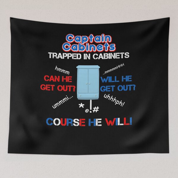 Item preview, Captain Cabinet For Mens Womens designed and sold by WandaKatherine6.