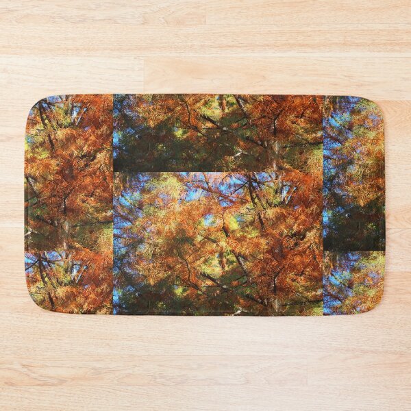 Item preview, Indian summer tree canopy colorful blue sky designed and sold by G-M-Designs.