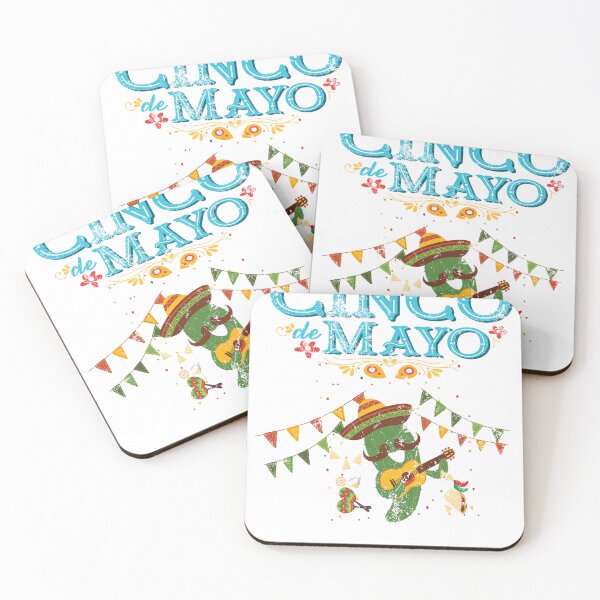 Item preview, Vintage cinco de mayo festivo con decoración de chile y cactus de guitarra designed and sold by diip.