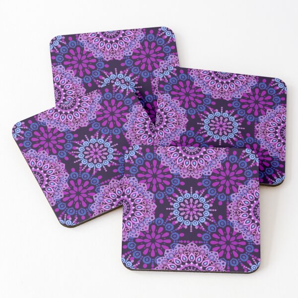 Item preview, Patrón de flores de mandalas. designed and sold by VervainTrendy.