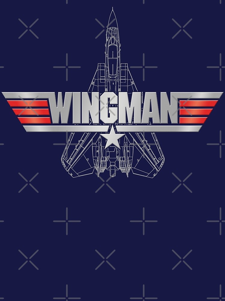 Top Gun Wingman Canvas Print By Vanhogtrio Redbubble